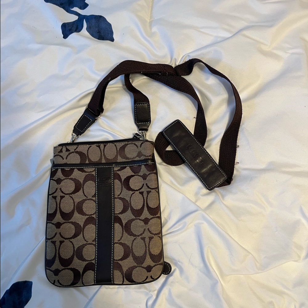 Coach pattern crossbody